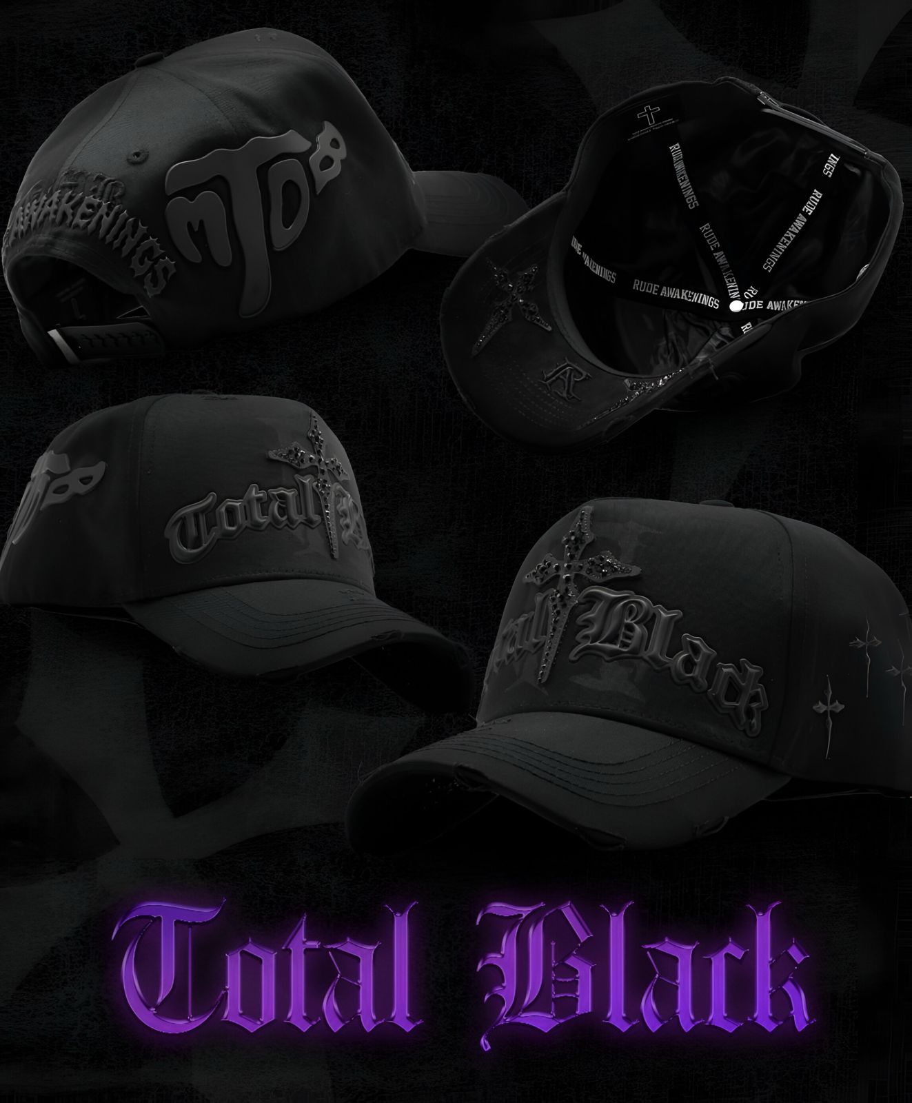 Rude Awakenings Total Black Collab